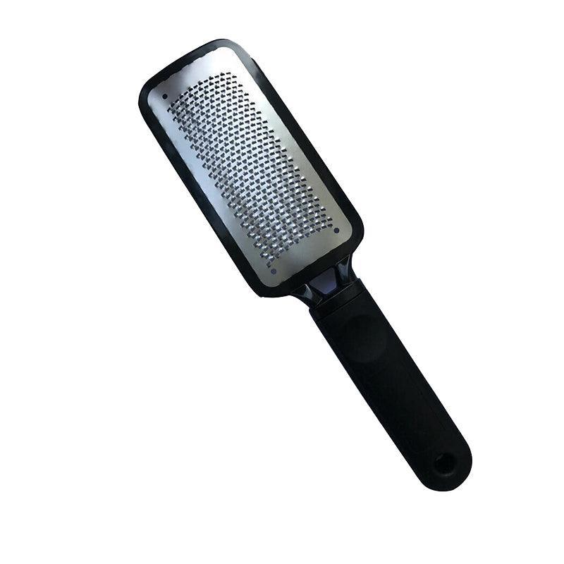 Stainless Steel Foot File Scraper Grater Pedicure Rasp Callus Remover Tool - Black