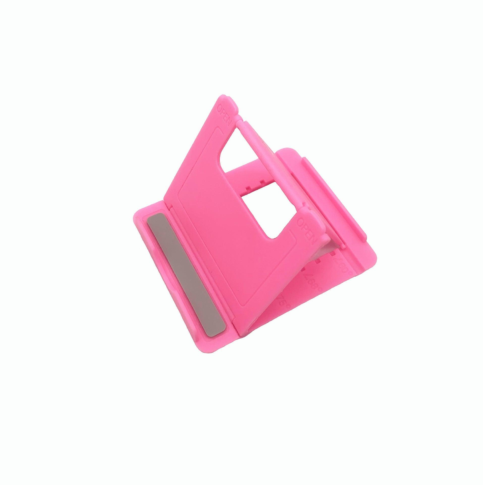 Universal Foldable Tablet and Phone Stand Adjustable Portable Desk Holder - Blue