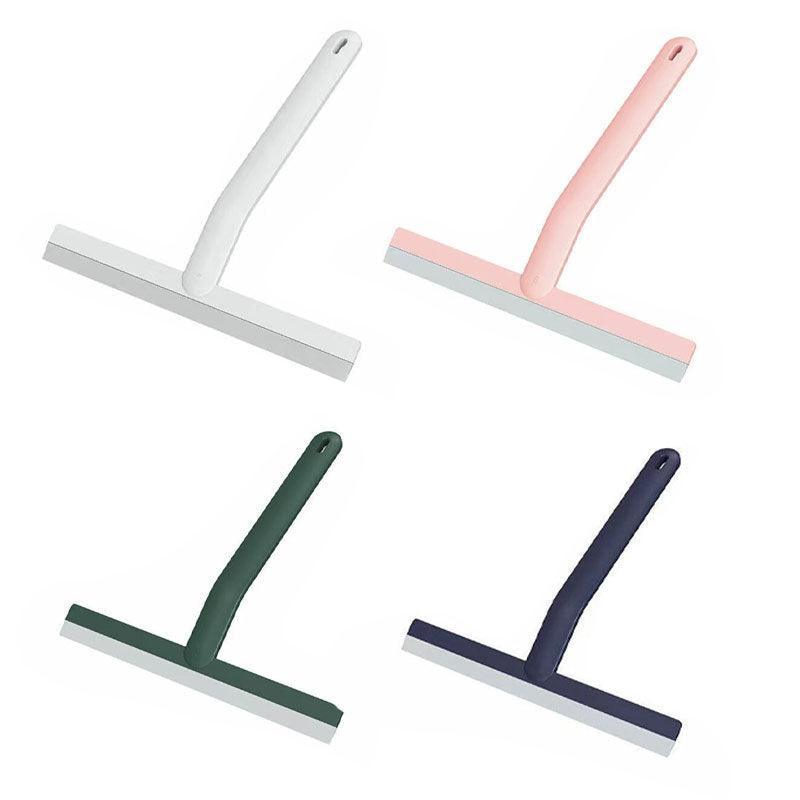 Shower Squeegee Bathroom Mirror Window Glass Cleaner Wiper Home Cleaning Tool - Green