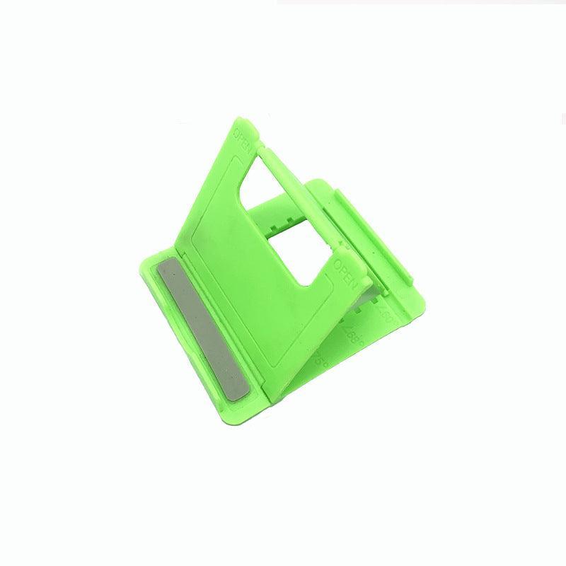 Universal Foldable Tablet and Phone Stand Adjustable Portable Desk Holder - Green