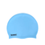 Aolikes Silicone Swimming Cap Waterproof Unisex Swim Hat for Men and Women - White