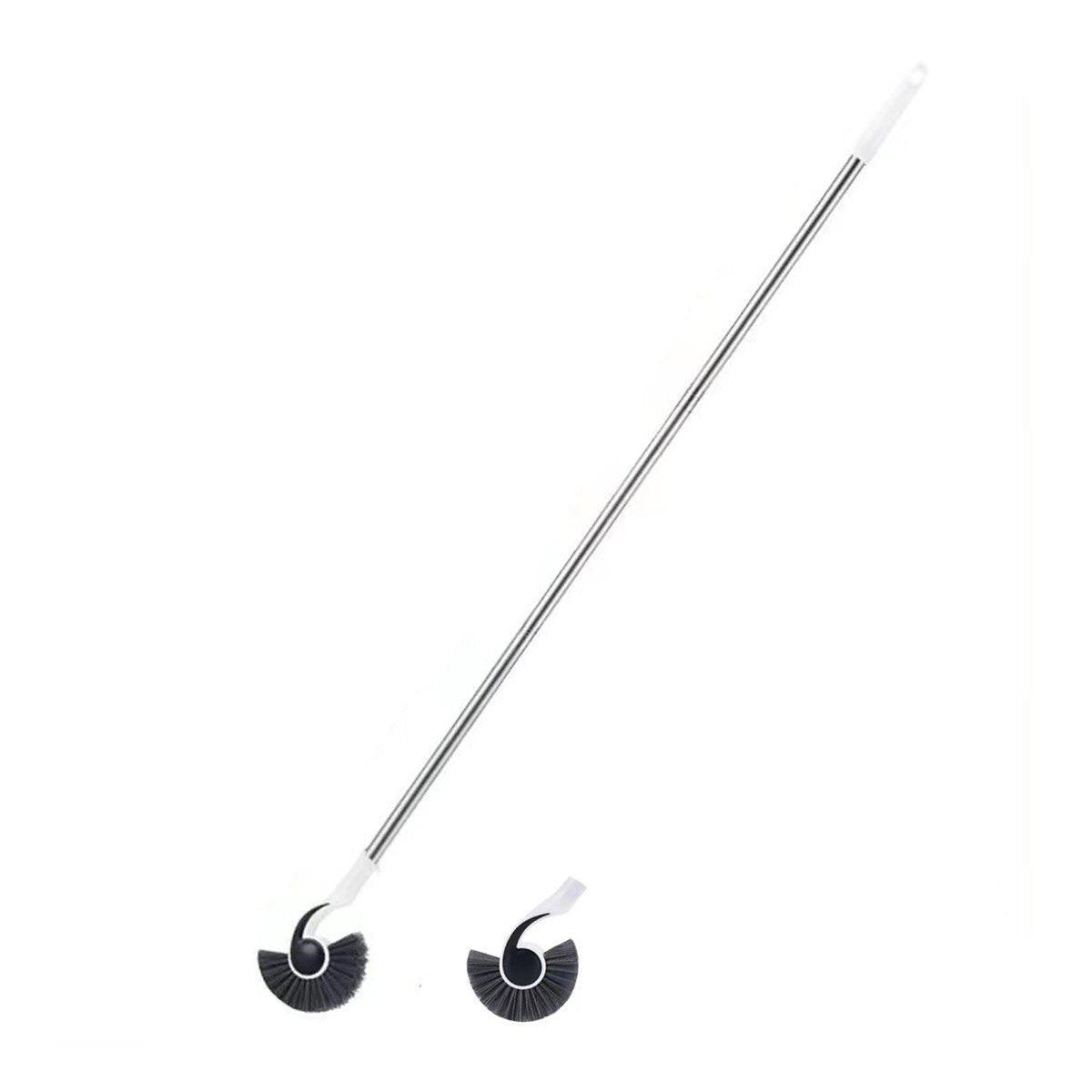 Fish Tank Cleaning Tool Long Handle Algae Removal Conch Brush Seahorse Cleaner