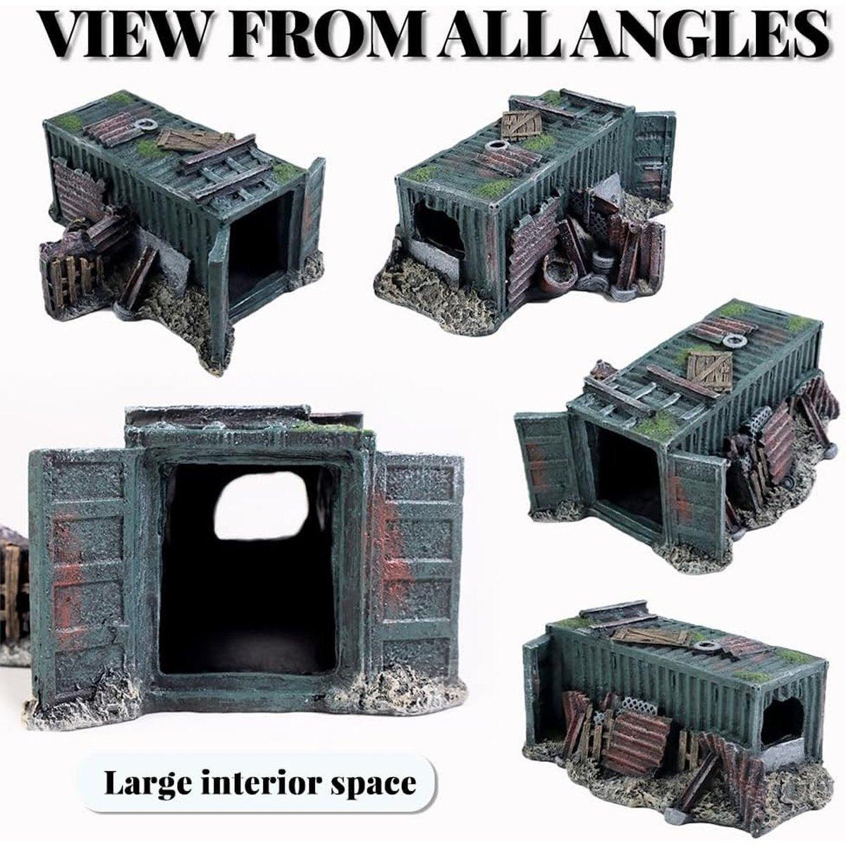 Fish Tank Aquascape Hiding Cave Shrimp Fish Shelter Aquarium Decoration House