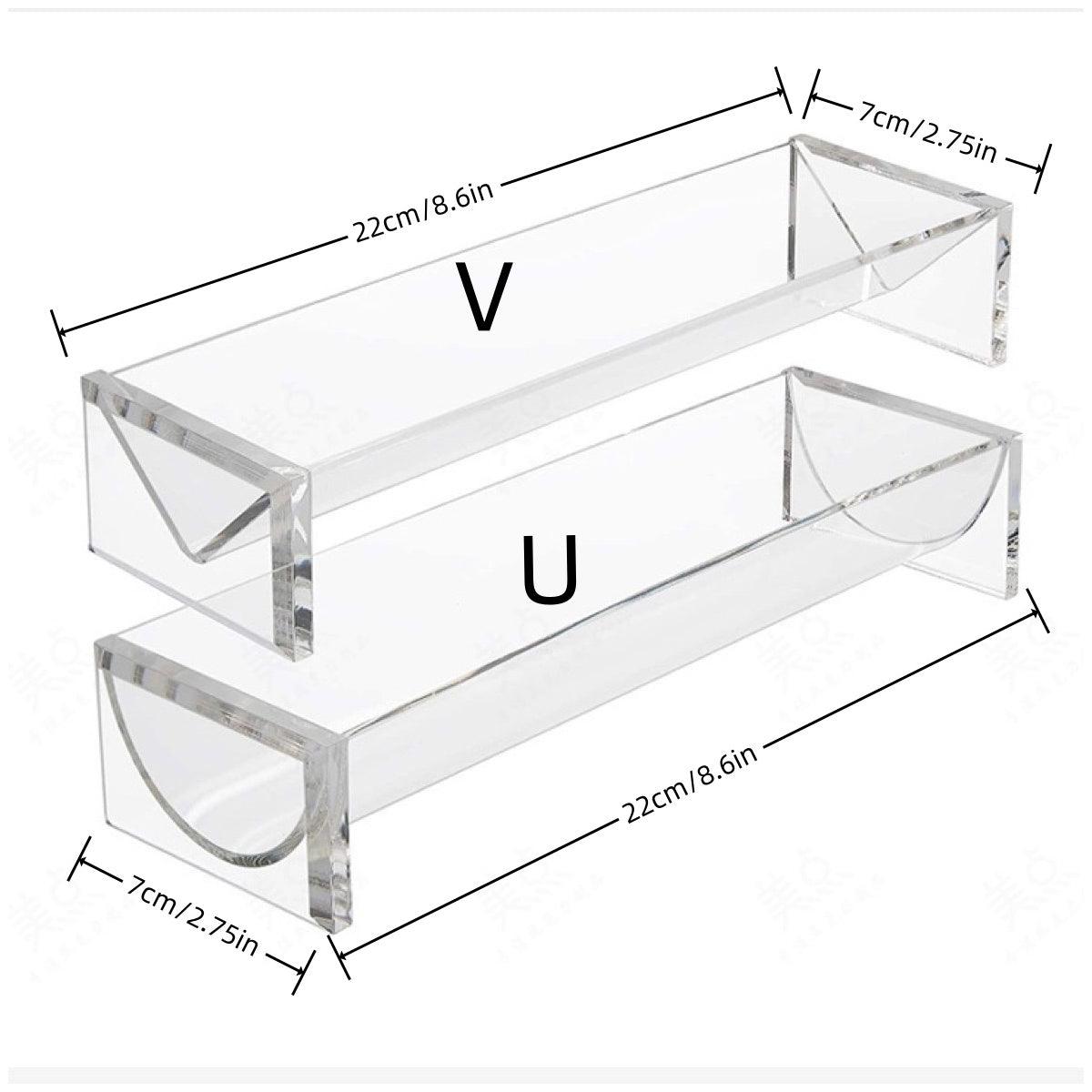 1PC Transparent Rectangular Biscuit Display Rack Food Dessert Wedding Cake Stand