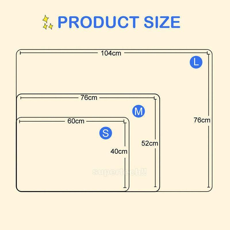 Medium Size Pet Mat Paw Print Cat Dog Puppy Fleece Soft Pet Blanket Bed Cushion - Pink