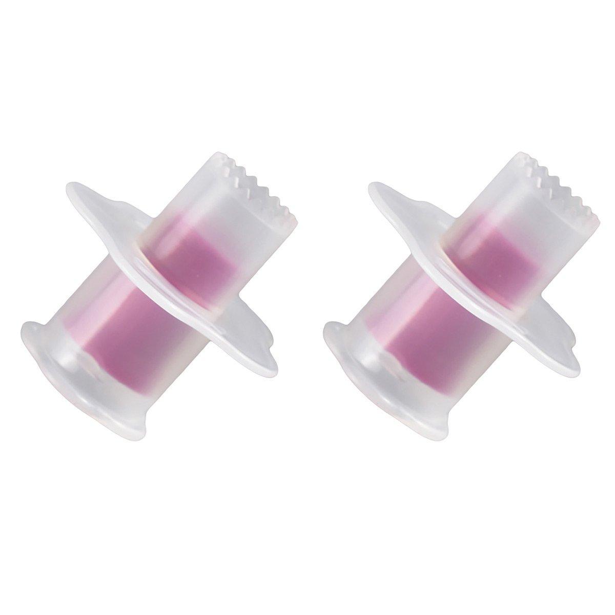 2PCS Eco-Friendly Plastic Paper Cup Cake Corer Pastry Hollowing Tool Easy to Use - Red