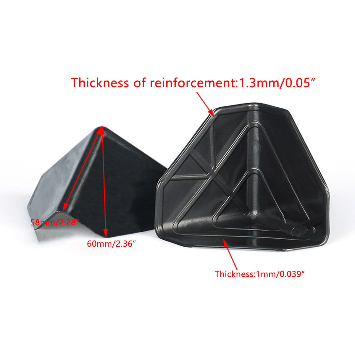 200pcs Plastic Corner Protectors Carton Anti Collision Box Edge Protection Guard