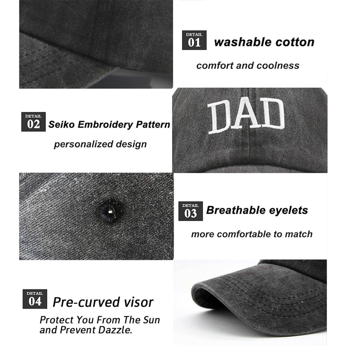 Adjustable Baseball Cap Vintage Dad Hat Casual Duck Tongue Cap for Men and Women