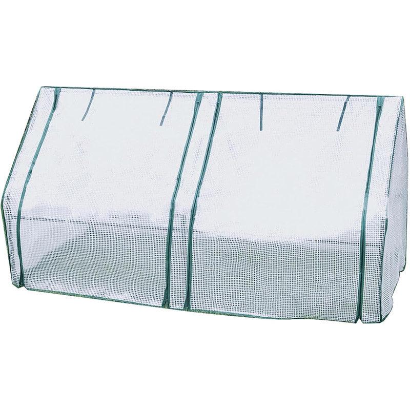 Greenhouse Cover Transparent Grid Garden Conservatory Plant Protection Tent