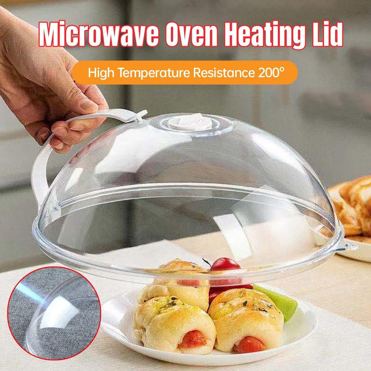 Microwave Safe Food Grade Plastic Splash Proof and Dustproof Heating Cover