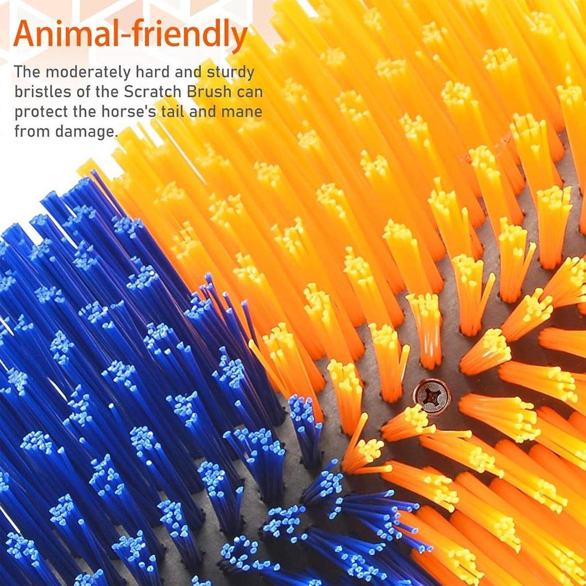 Multifunctional Livestock Brush Massage Scratching and Cleaning Rubbing Brush