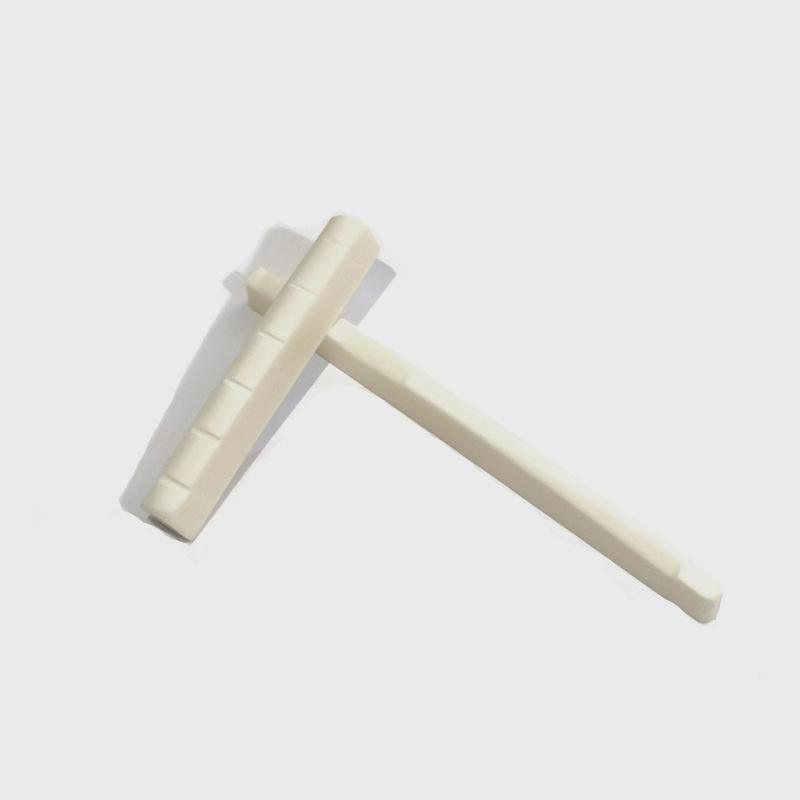 Bone Acoustic Saddle Holder Display Nut Guitar Bridge and Strings End Rack