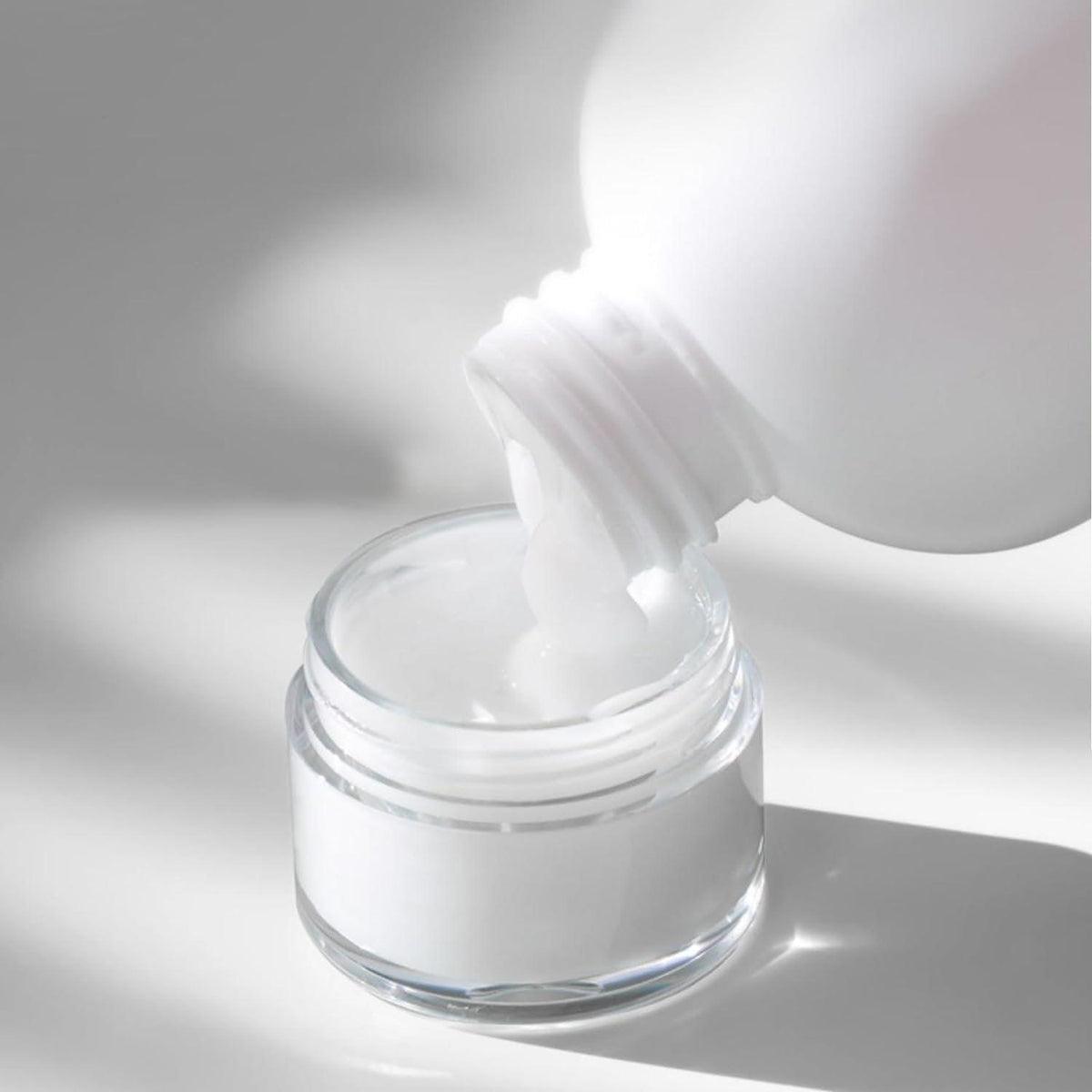 10pcs Wide Mouth Plastic Jars Black Lid Transparent Skin Care Cream Containers - 40ml