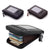 Rfid Blocking Leather Wallet Anti-Theft Credit Card Holder Men Women Coin Purse - Coffee
