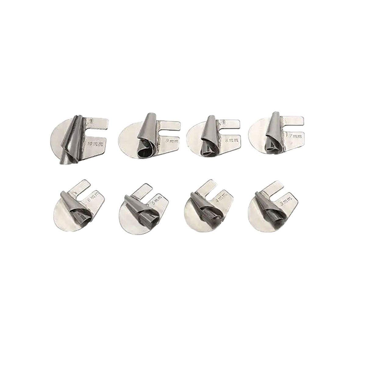 Household Sewing Machine Attachment Spiral Flanger Towel Fabric Puller Tool