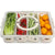 Refrigerator Crisper Storage Box Food Organizer Container for Kitchen Fridge