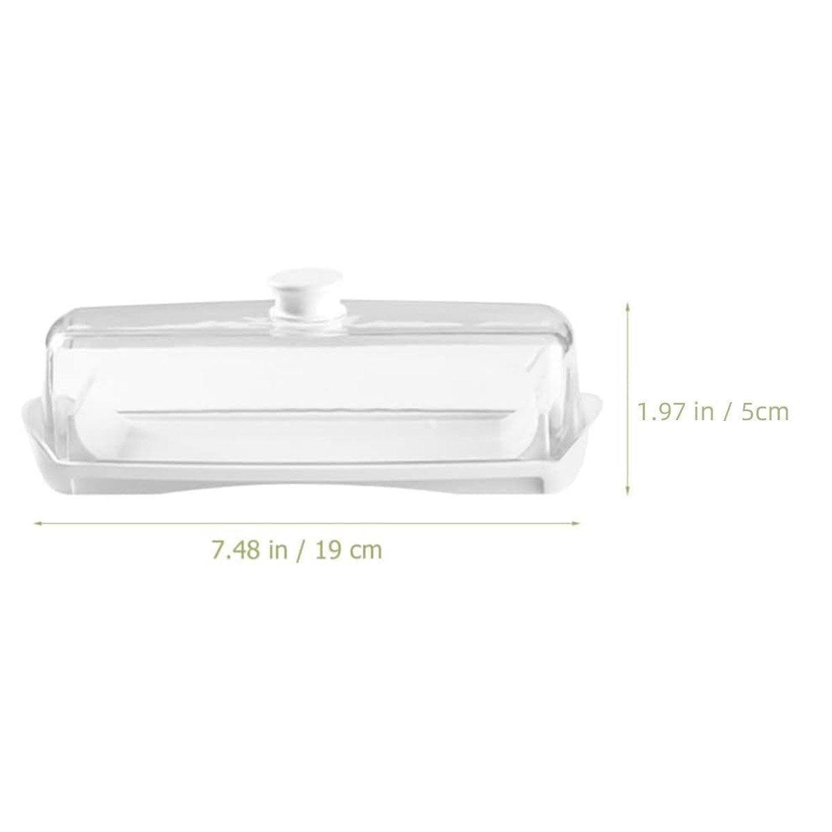 Butter Cheese Box Crisper Fruit Storage Container Multi Purpose Food Organizer