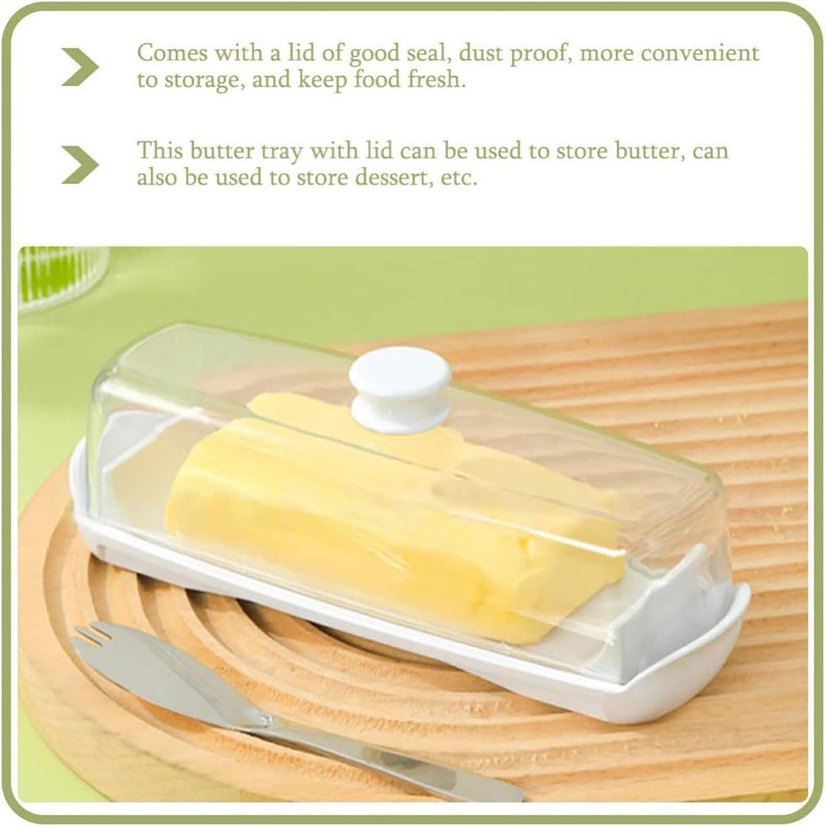 Butter Cheese Box Crisper Fruit Storage Container Multi Purpose Food Organizer