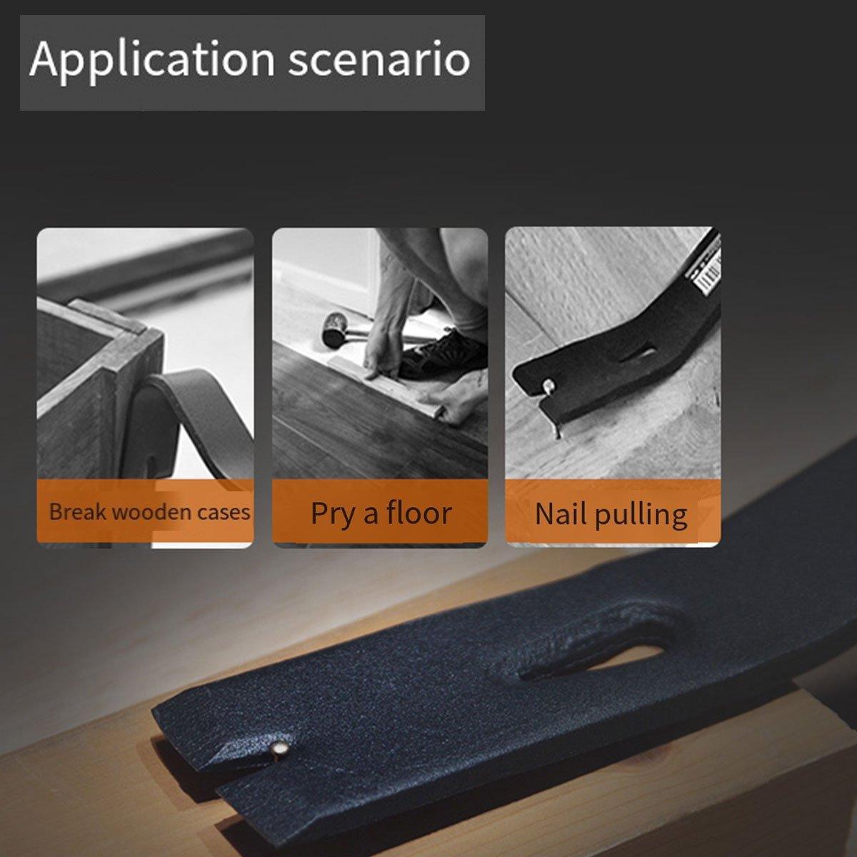 Multifunctional High Hardness Crowbar Nail Lifter Flat Tire Tool for Box Removal