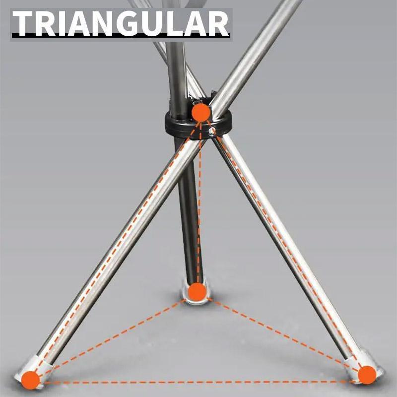 Stainless Steel Walking Stick with Seat Folding Cane Chair for Travel and Outdoor Use