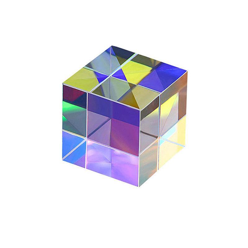 Glass Prism Cube 15 20 25mm RGB Dispersion Science Experiment or Storage Bag - Only 1PC Storage Bag