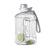 Large Capacity Water Cup Fitness Sports Water Bottle for Gym Outdoor Activities - Black