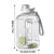 Large Capacity Water Cup Fitness Sports Water Bottle for Gym Outdoor Activities - Green