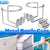 2pcs Cup Stainless Steel Boat Drink Holder Ring Holders Marine Car Truck Yacht
