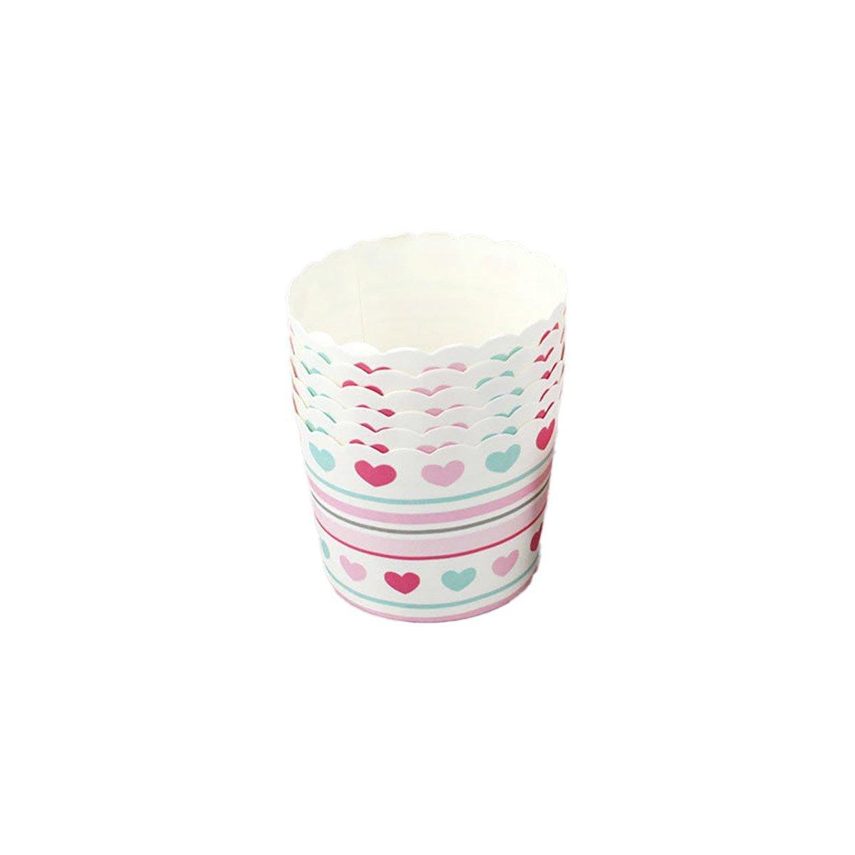 500pcs Colorful Cupcake Muffin Baking Cups Greaseproof Nonstick Paper Liners - Cupcake-500pcs-DJMCB