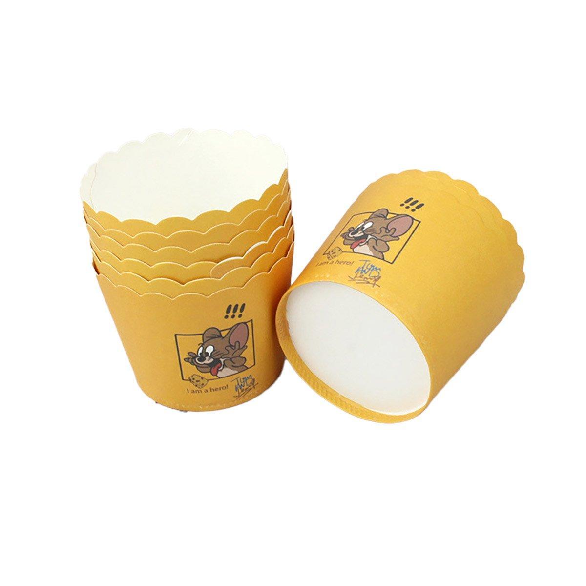 500pcs Colorful Cupcake Muffin Baking Cups Greaseproof Nonstick Paper Liners - Cupcake-500pcs-XLS