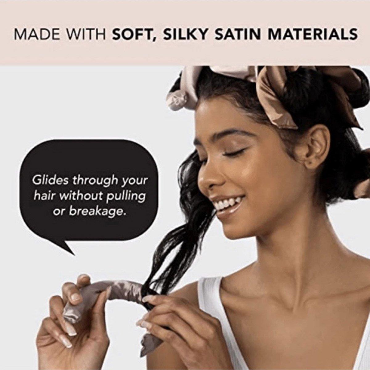 6Colours Heatless Curling Rod Foam Set Lazy Overnight Hair Rollers Big Waves Tool - Colourful