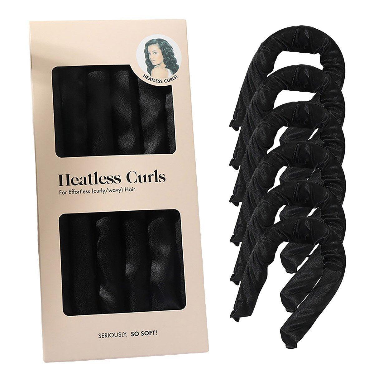 6Colours Heatless Curling Rod Foam Set Lazy Overnight Hair Rollers Big Waves Tool - Colourful