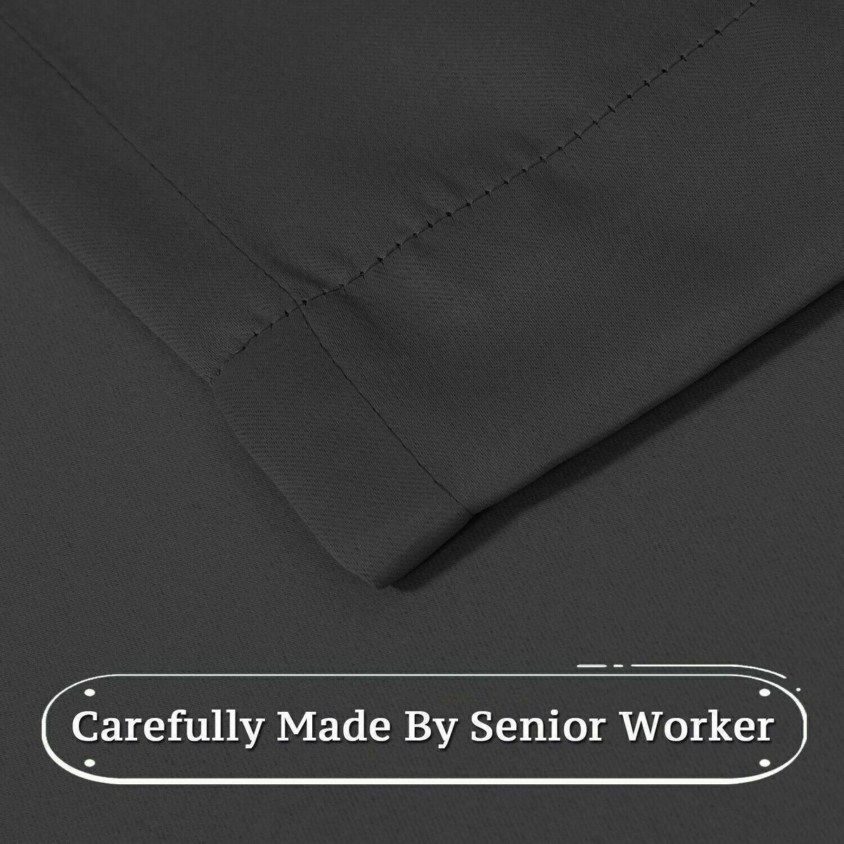 2pcs Semi Blackout Curtain Fabric Solid Colour Home Decor Drapes for Living Room - Yellow - 132x244cm