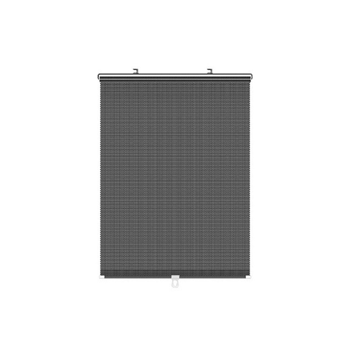 Car Window Sun Shade Retractable Side Visor Shield Cover Roll Curtain For Auto Use - 40x125cm