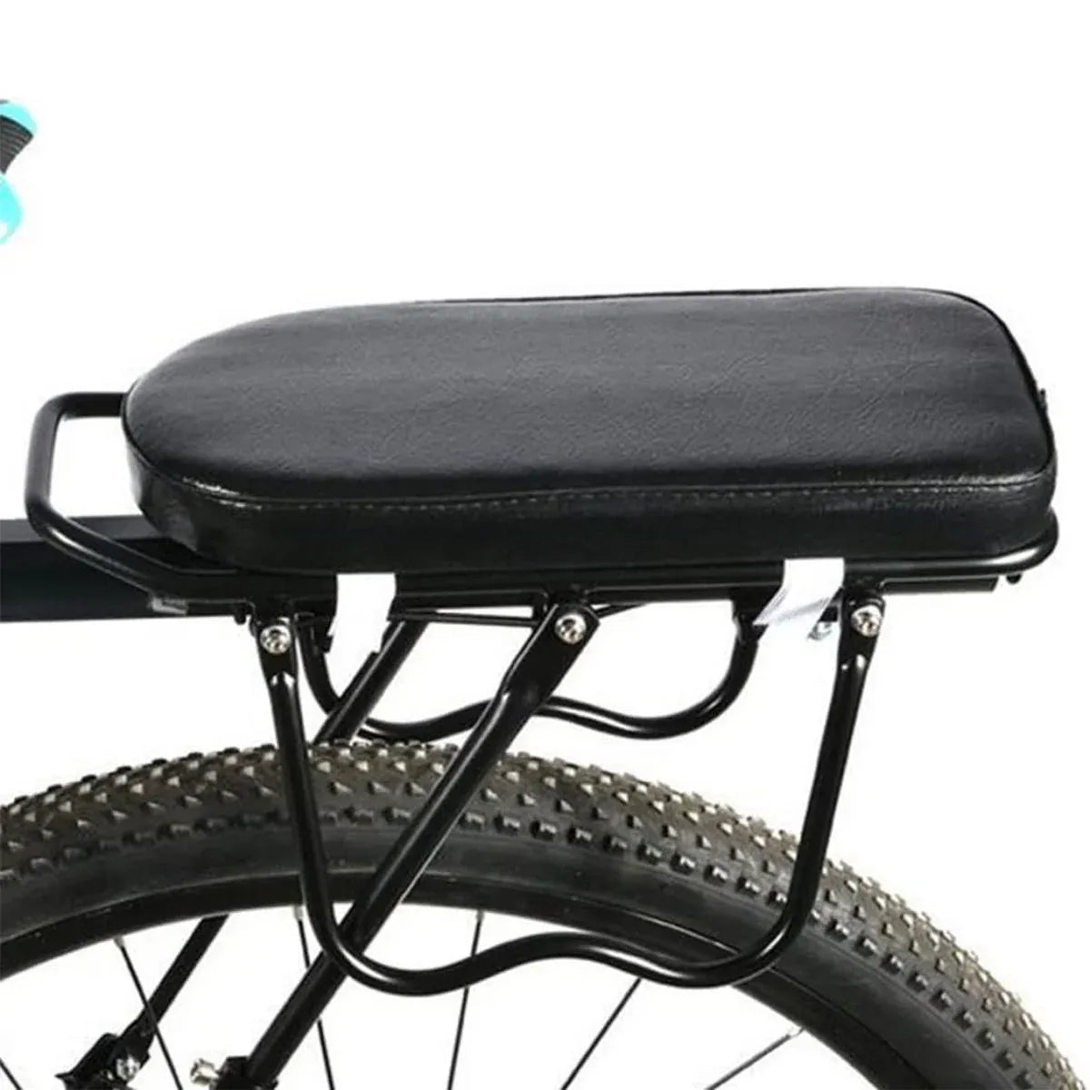 2pcs Mountain Bike Seat Plate Bicycle Back Seat Cushion Rear Shelf Saddle