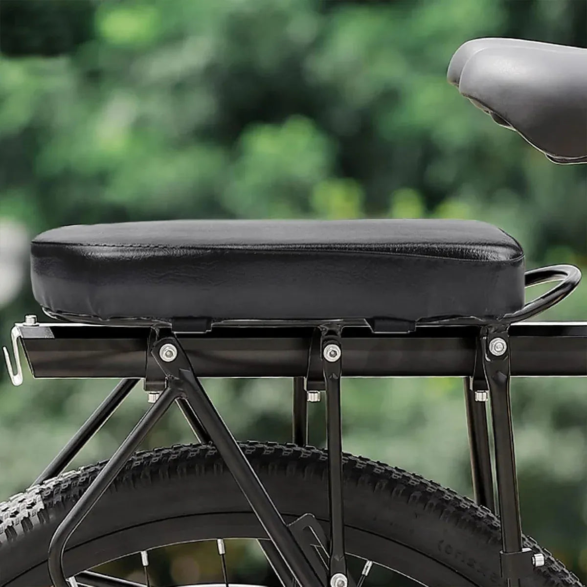 2pcs Mountain Bike Seat Plate Bicycle Back Seat Cushion Rear Shelf Saddle