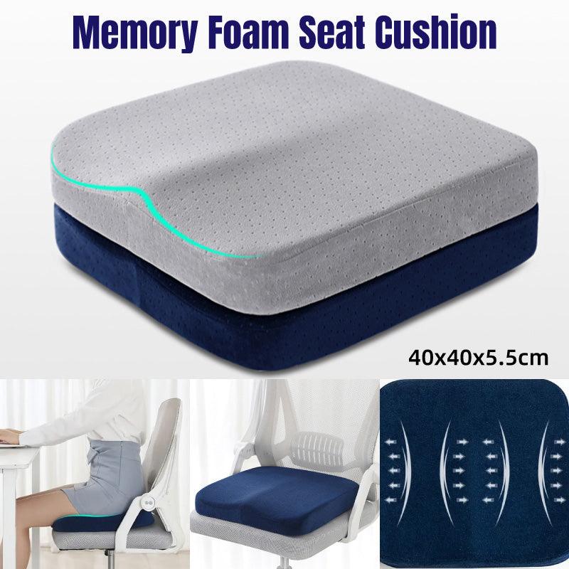 Square Seat Cushion Office Car Chair Cushion Comfort Support for Long Sitting