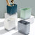 Cutlery Drainer Basket Multifunctional Storage Holder Box Spoon Drain Rack - Blue