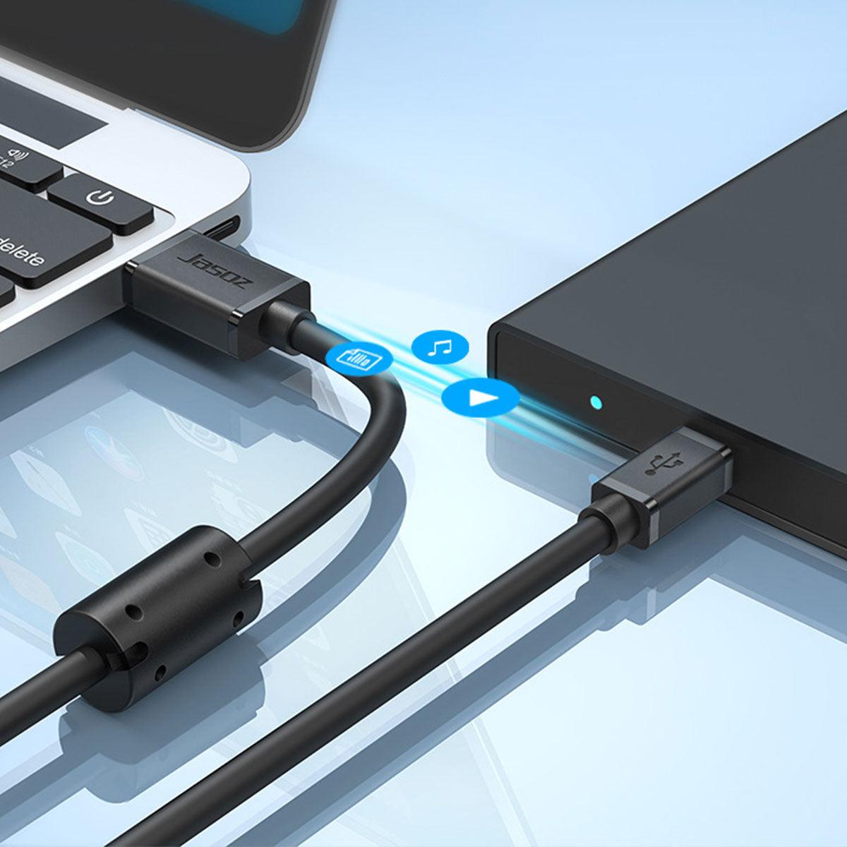 USB 2.0 to Mini USB 5Pin Data Charging Cable 1.5m for Camera HDD Dash Cam