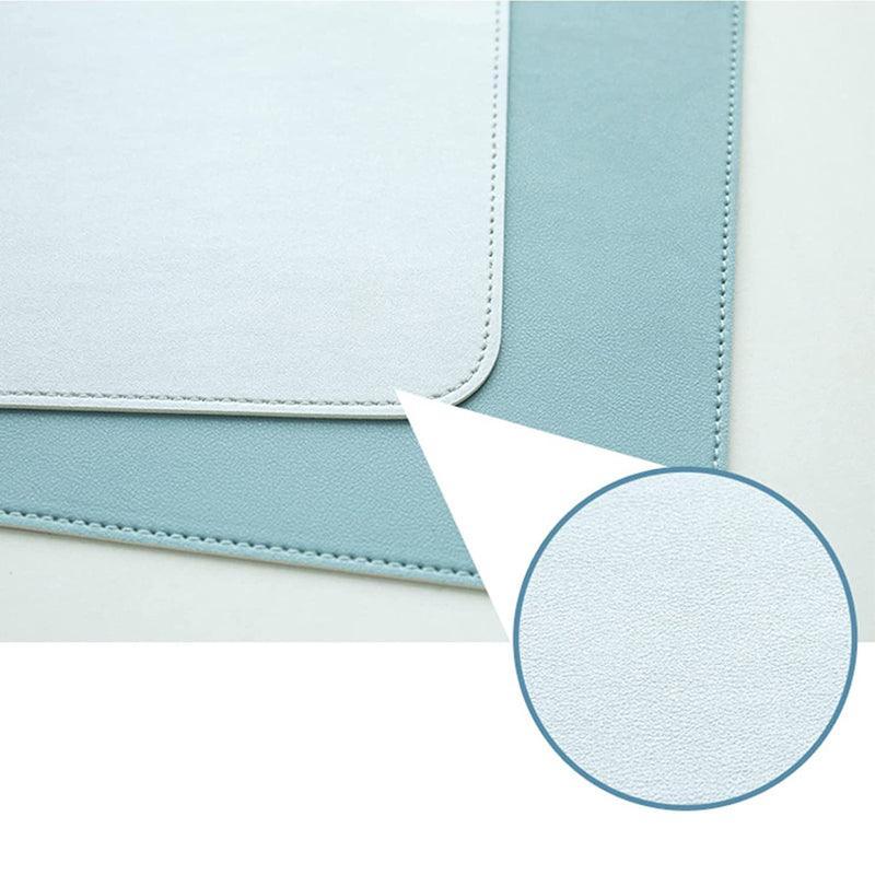60*30Cm Leather Mouse Pad Gaming Waterproof Mousepad Desk Mat Anti-Slip Rubber - Dark Green