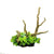 Aquarium Landscaping Decoration Artificial Wood and Plants Fish Tank Ornament - CM2502-Green