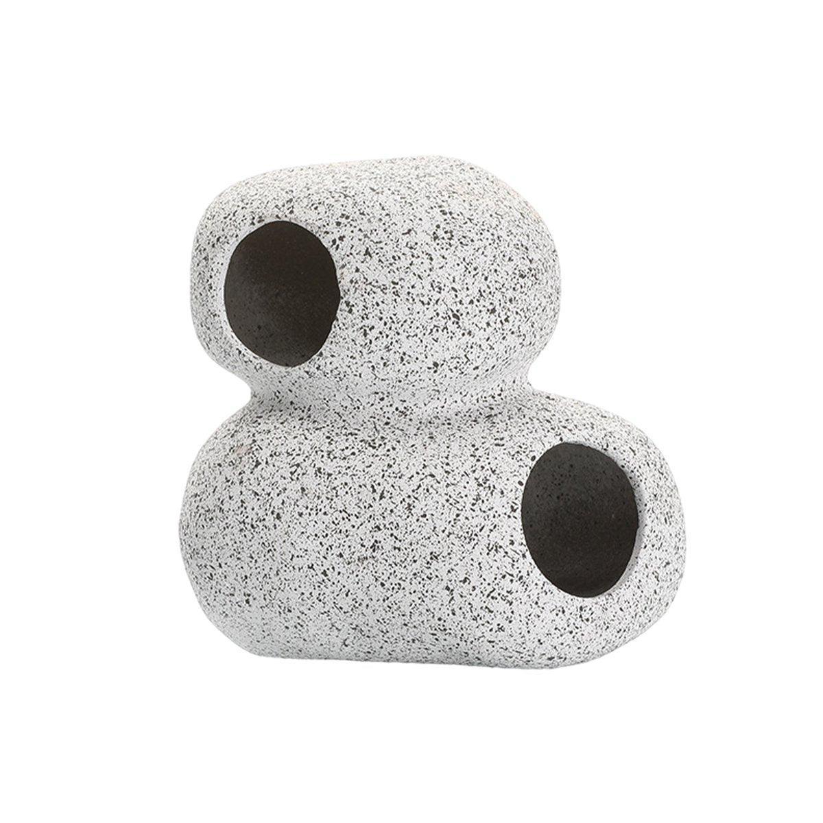 Clay Pot Aquarium Decoration Shrimp House Cichlid Breeding Tank Fish Nest - Nine Holes