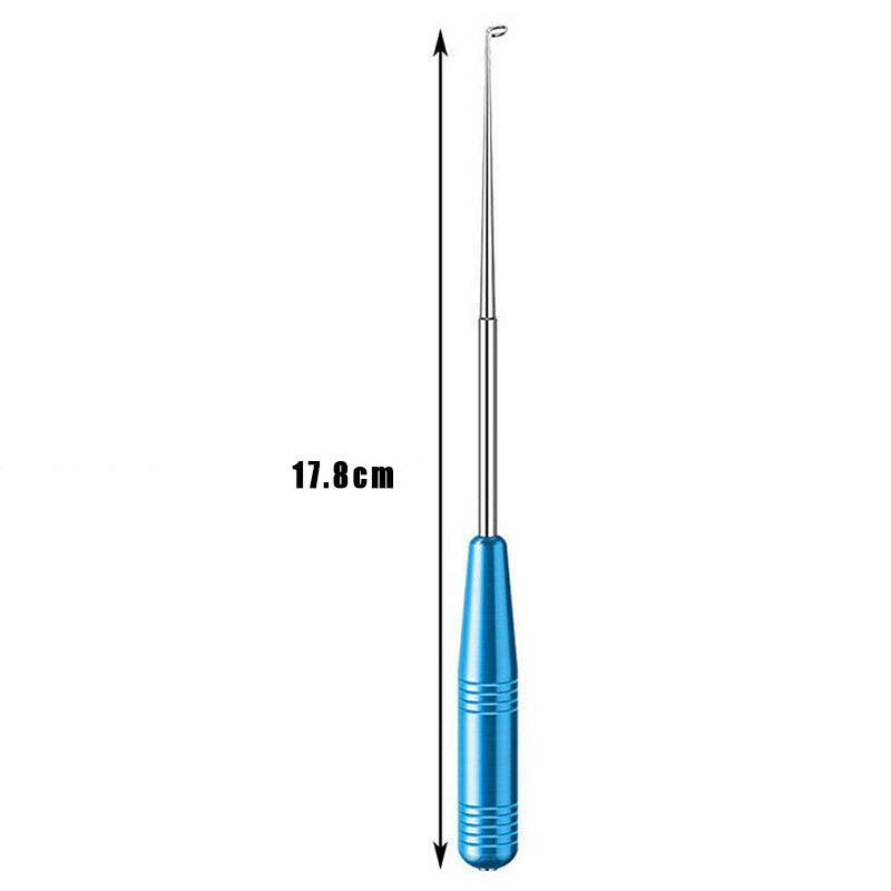 Fishing Hook Remover Stainless Steel Fishhook Dehooker Hook Detacher Extractor - Black