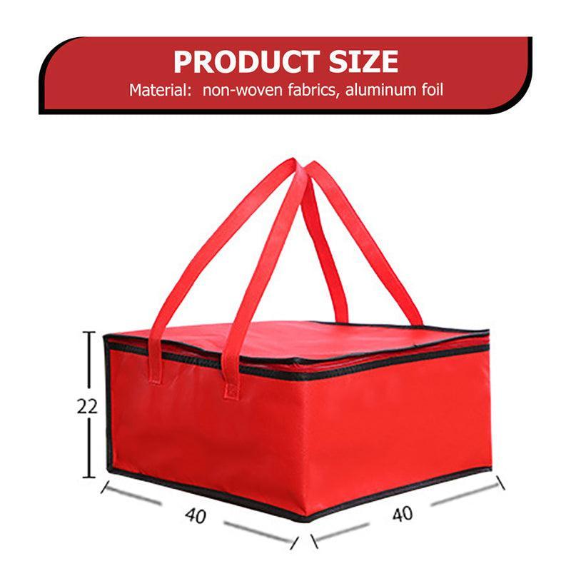 Pizza Delivery Bag Insulated Thermal Food Container Backpack Storage Insulated - Coffee