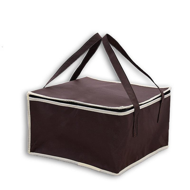 Pizza Delivery Bag Insulated Thermal Food Container Backpack Storage Insulated - White