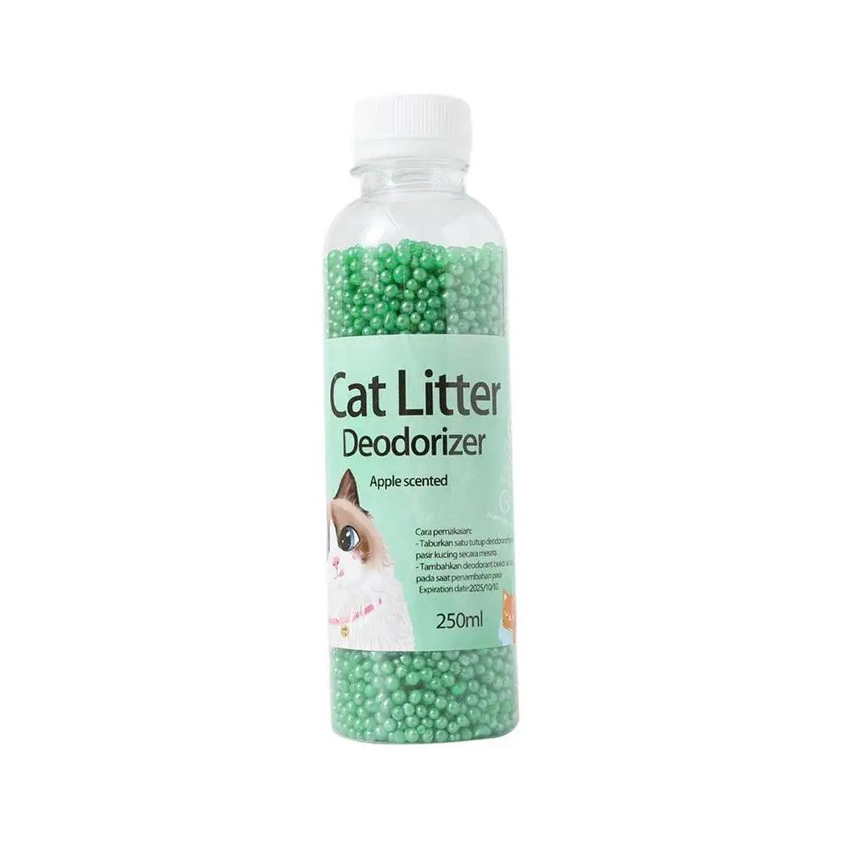 High Adsorption Cat Litter Deodorant Beads 250ml Long Lasting Odor Eliminator - Blue