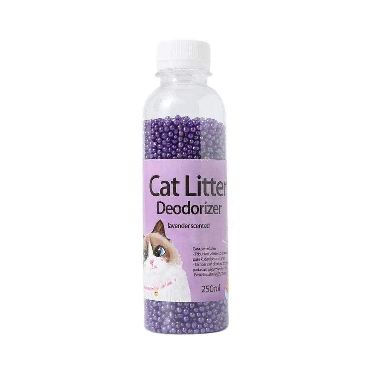 High Adsorption Cat Litter Deodorant Beads 250ml Long Lasting Odor Eliminator - Yellow