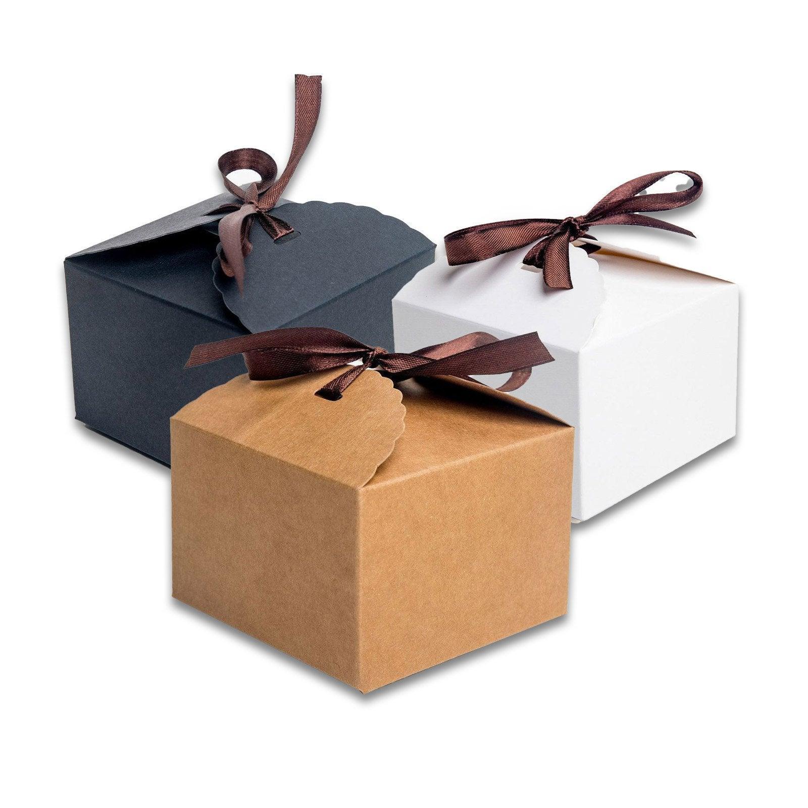 Premium Bakery Boxes: Elegant & Durable Cake Packaging - Multi-Color Options - Kraft