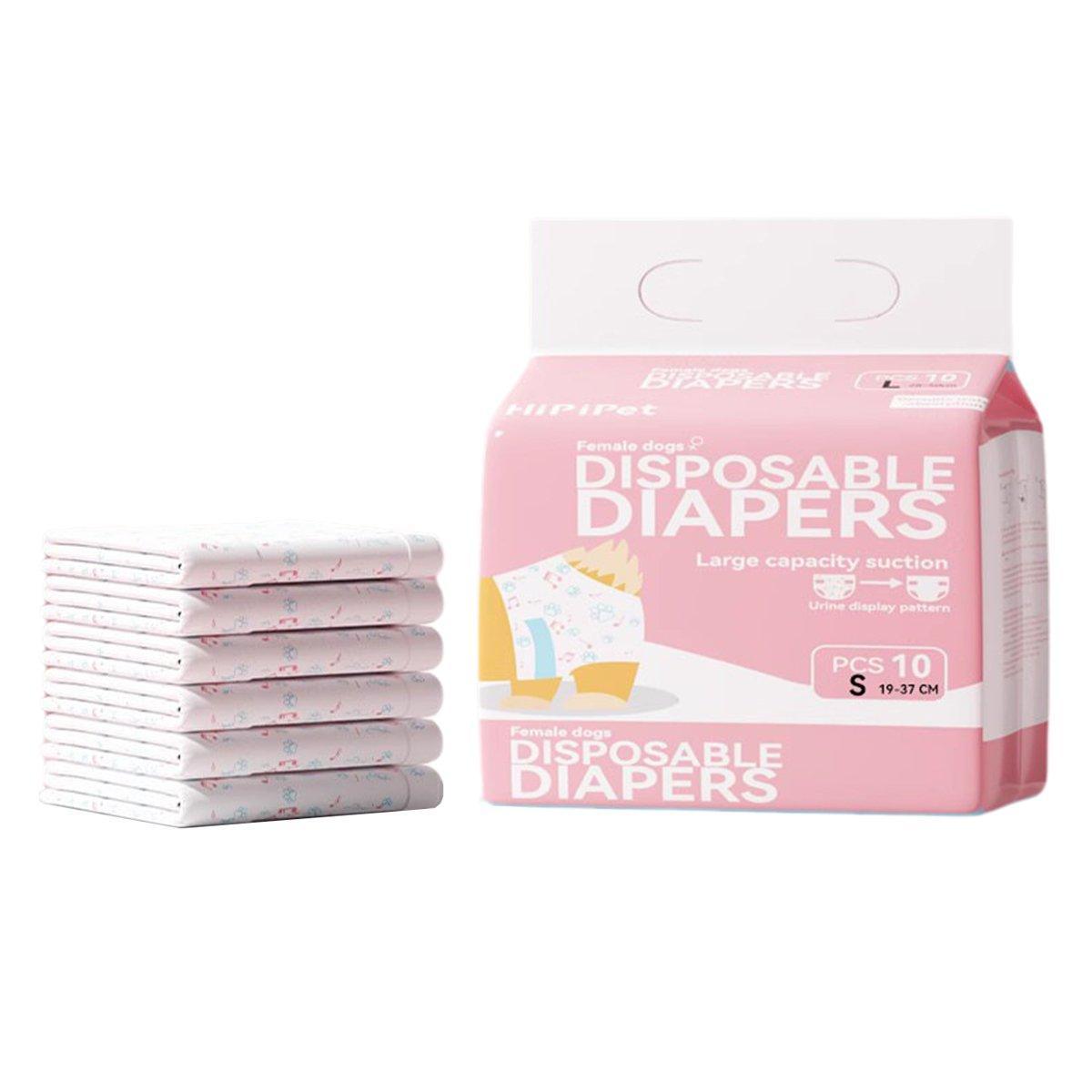 Dog Physiological Pants Pet Diaper Underwear for Hygiene and Incontinence Management - Female - XL