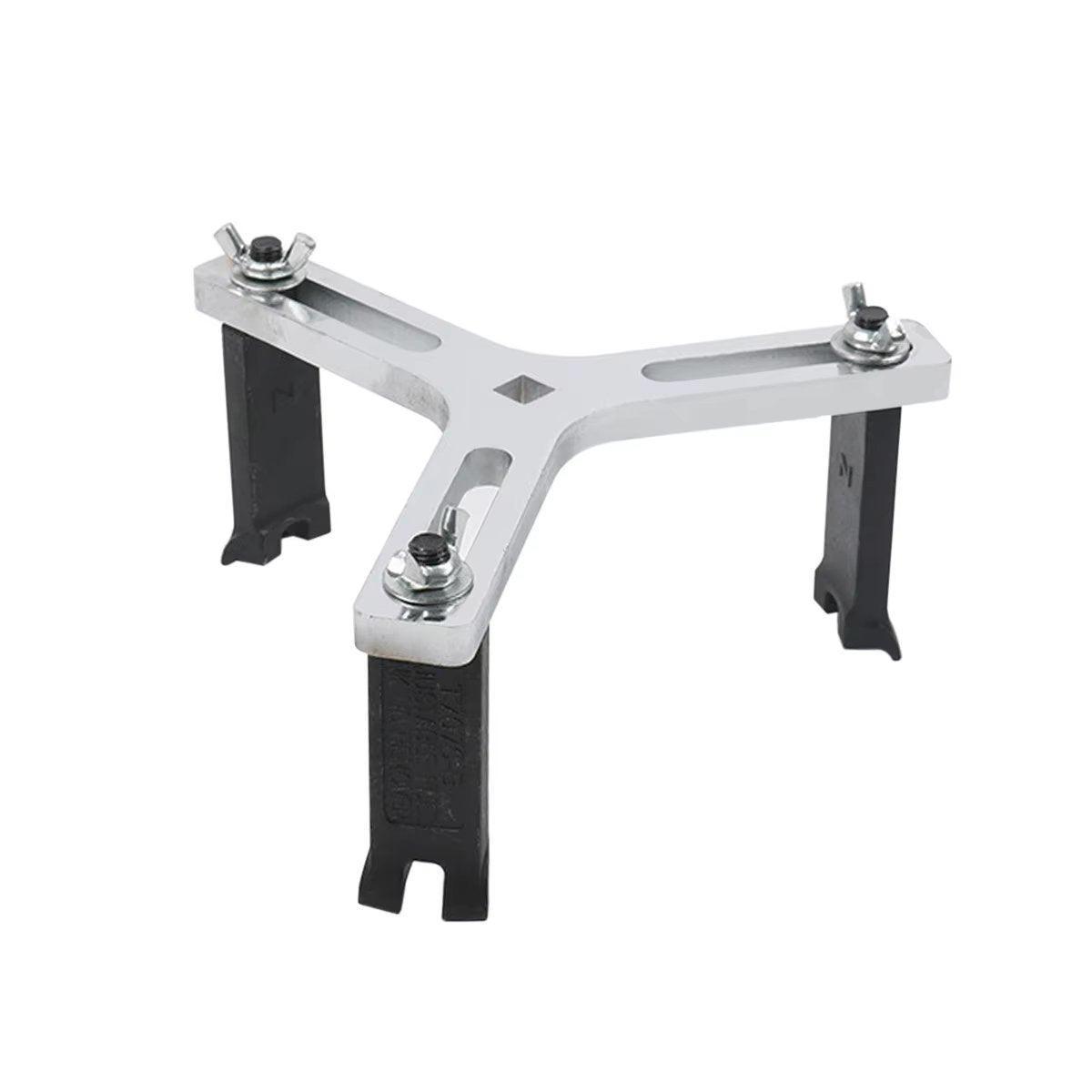 Adjustable Universal Fuel Tank Cover Removal Tool 3 Claws Gasoline Pump Wrench - Four-Grasp
